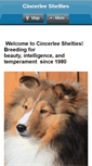 Mobile Screenshot of cincerleeshelties.com